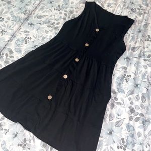 Black summer dress